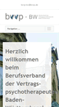 Mobile Screenshot of bvvp-bw.de